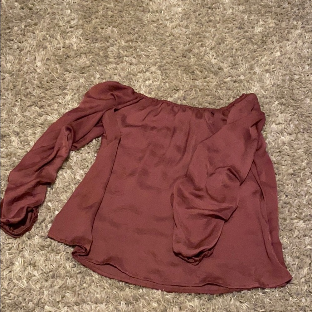 Off the shoulder blouse